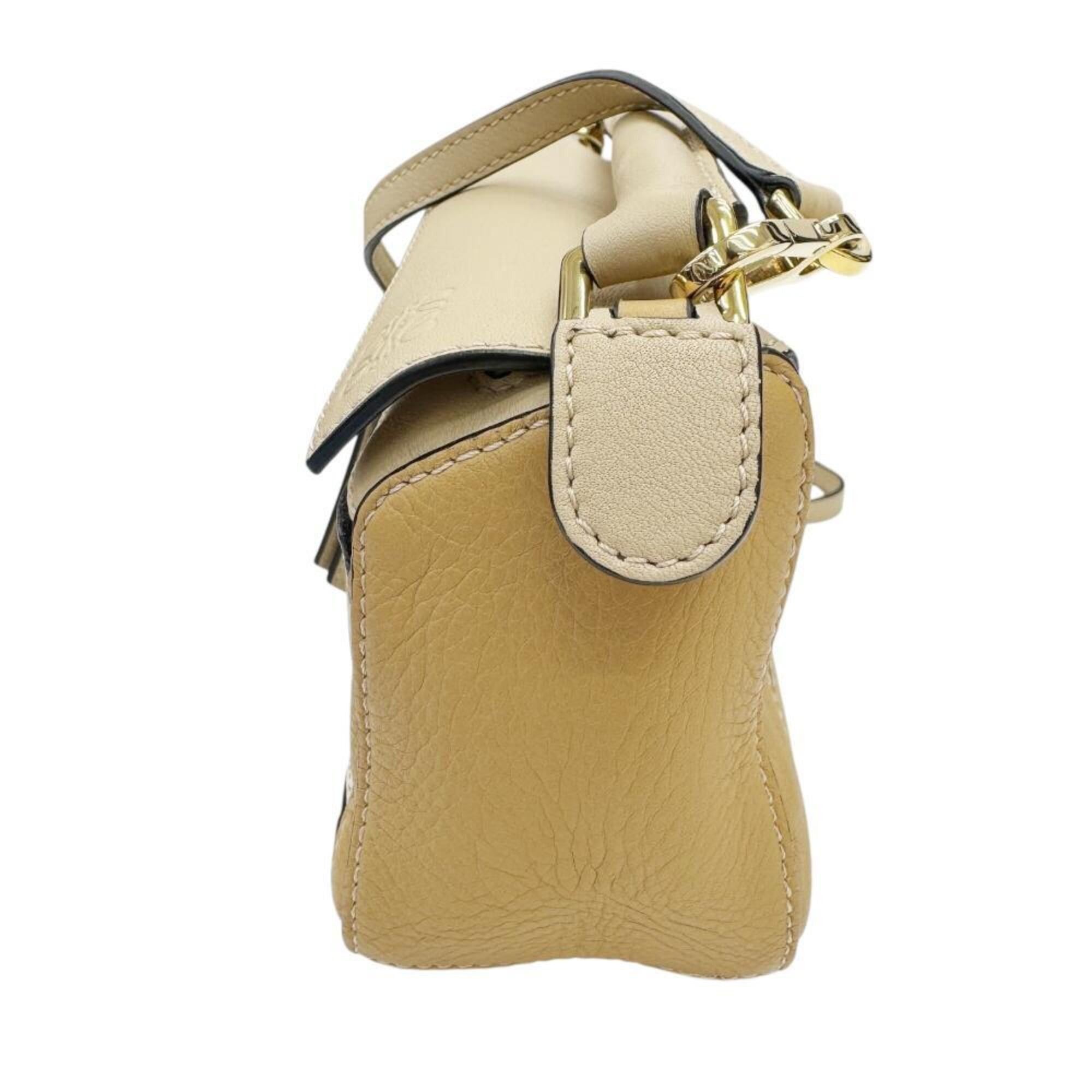 Loewe LOEWE Puzzle Bag Mini Calfskin Shoulder Handbag for Women Size ONE SIZE - 4 Thumbnail