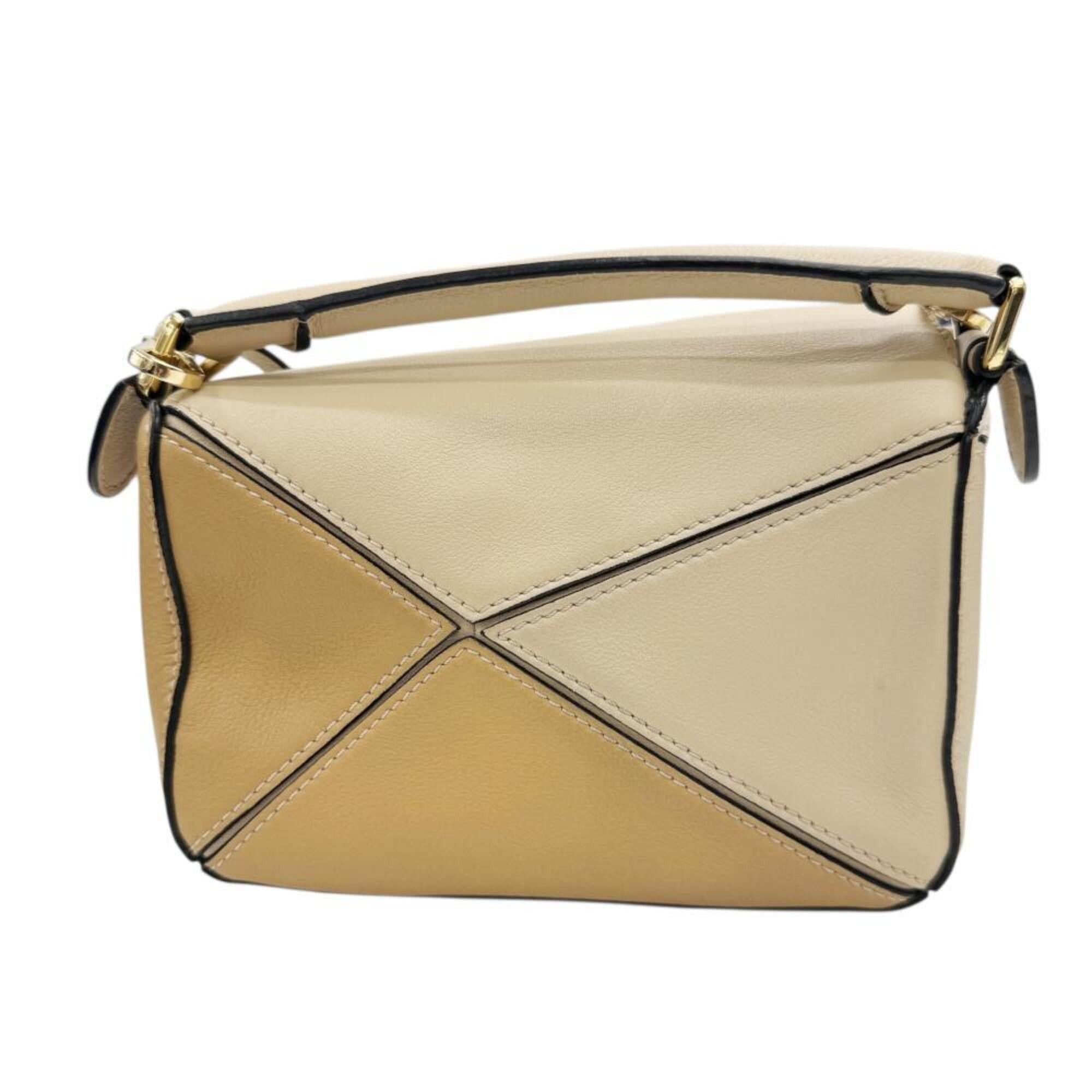 Loewe LOEWE Puzzle Bag Mini Calfskin Shoulder Handbag for Women Size ONE SIZE - 2 Thumbnail