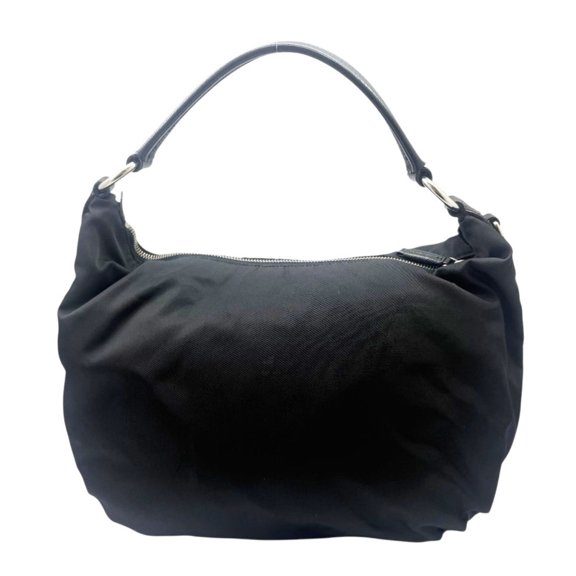 Prada Prada Nylon Black BR3332 Handbag for Women and Men Size ONE SIZE - 2 Thumbnail