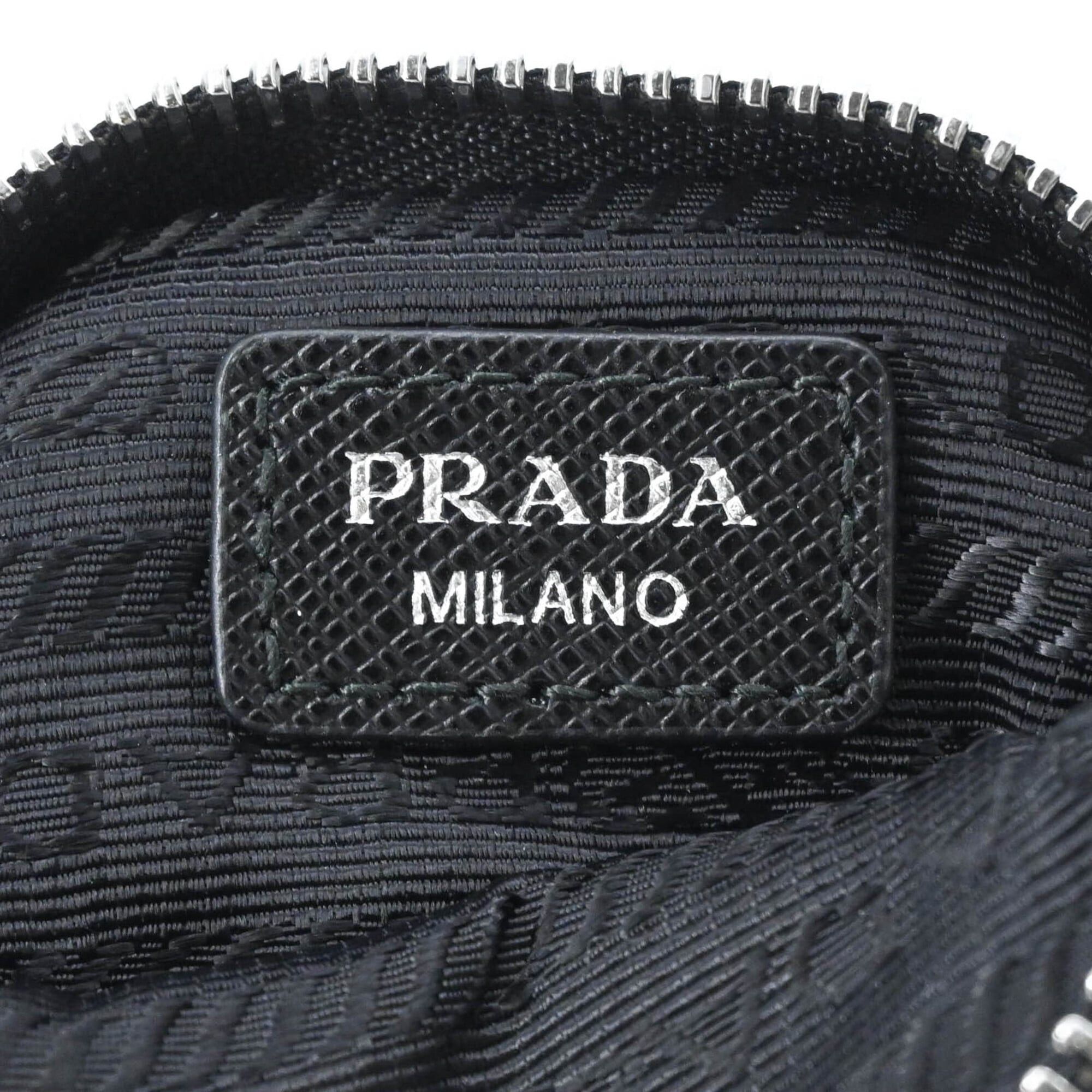 Prada PRADA Re-Edition 2005 Nylon Leather Shoulder Handbag for Women, Black Size ONE SIZE - 16 Thumbnail