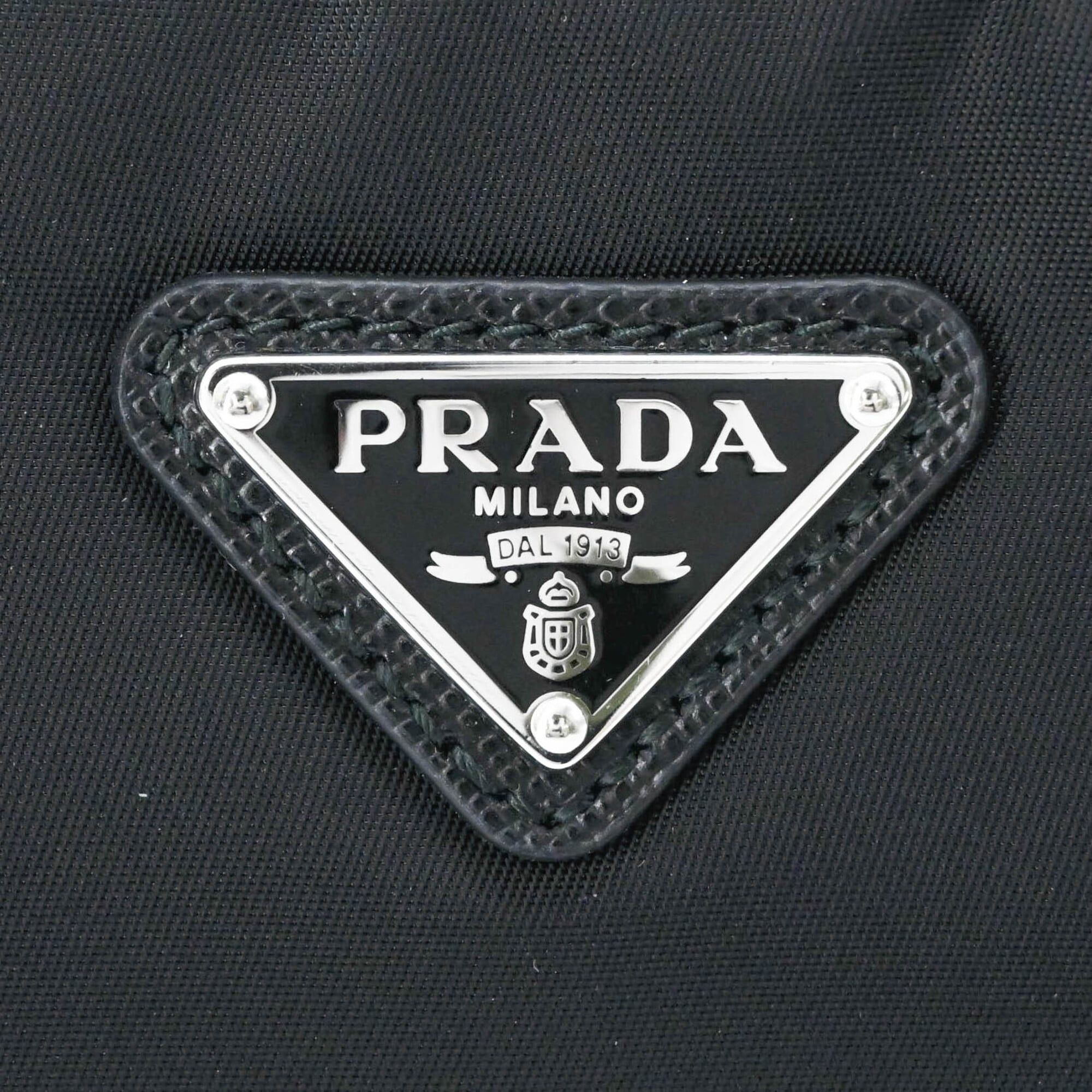 Prada PRADA Re-Edition 2005 Nylon Leather Shoulder Handbag for Women, Black Size ONE SIZE - 7 Thumbnail
