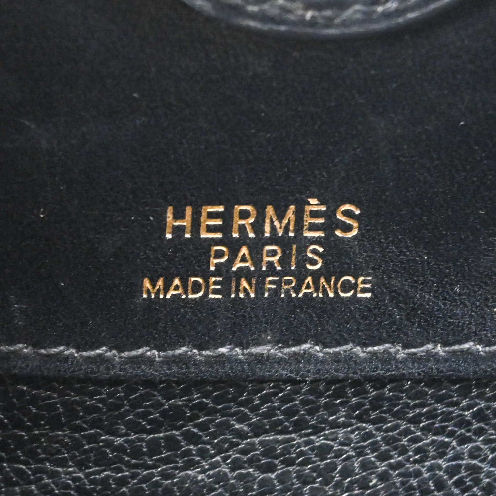 Hermes Hermes Dalvie MM Handbag Box Calf Leather Women's Black □E Stamp Size ONE SIZE - 12 Thumbnail