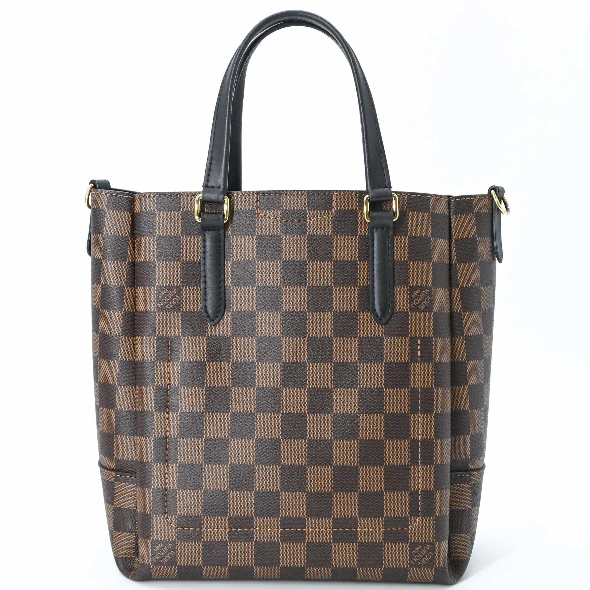 Louis Vuitton LOUIS VUITTON Damier Belmont NV BB Handbag Shoulder Bag for Women, Brown N60348 Size ONE SIZE - 3 Thumbnail