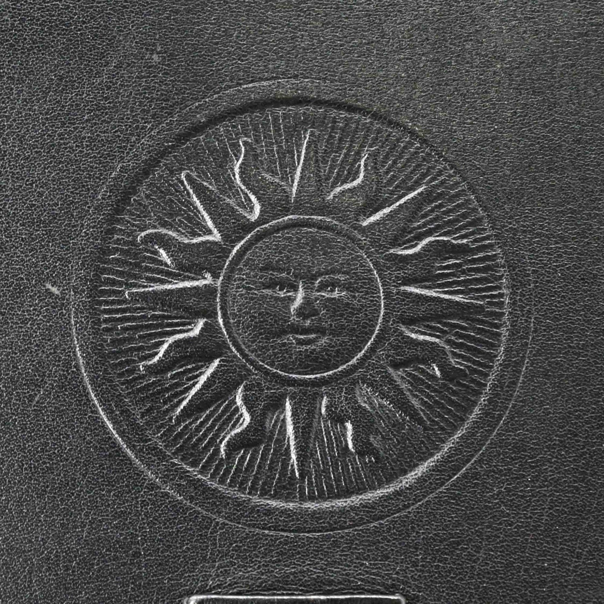 Versace VERSACE Sunburst Backpack, Leather, Black Size ONE SIZE - 16 Thumbnail