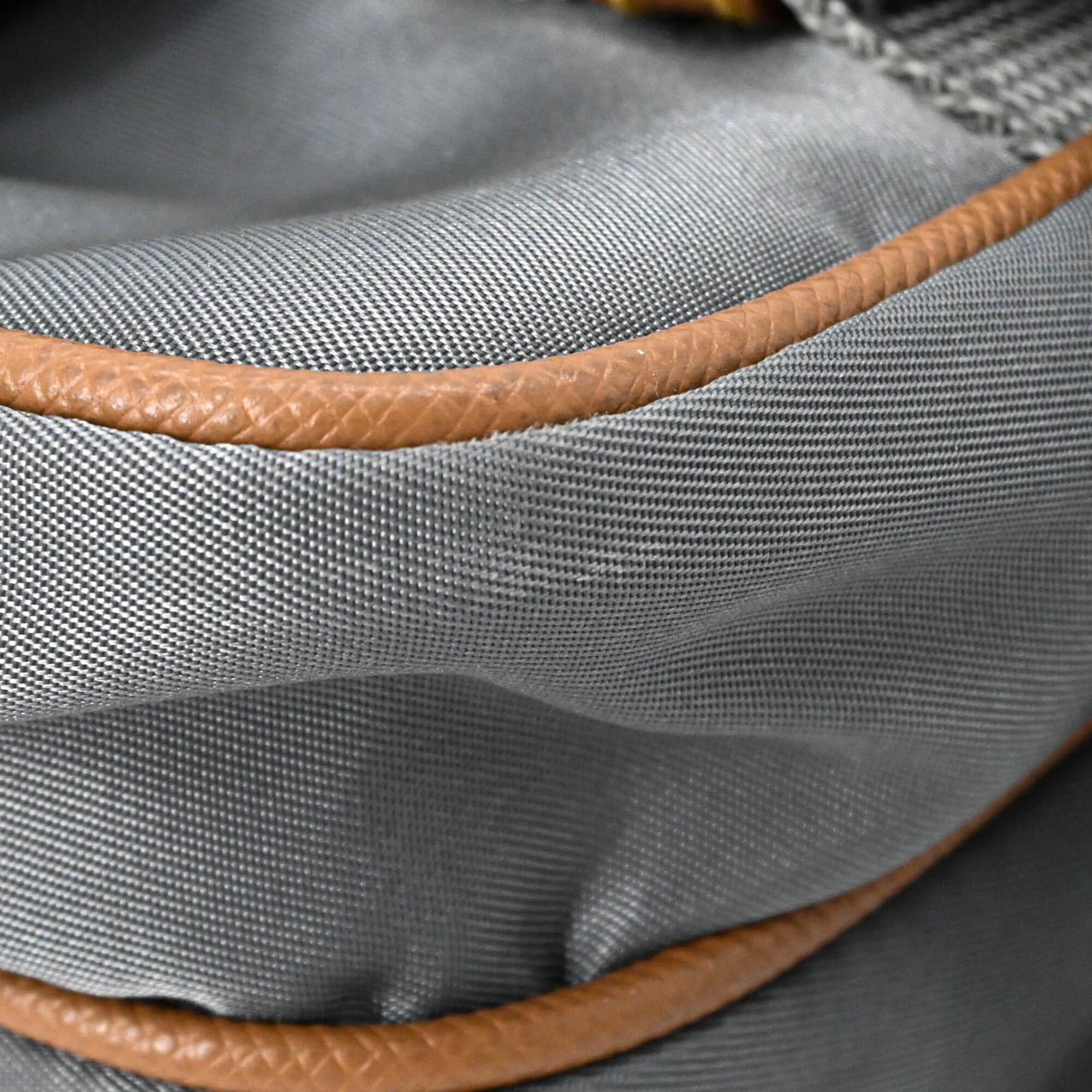 Prada PRADA Tessuto Re-Nylon Triangle Shoulder Bag, Black, Gray, Brown, 2VD769 Size ONE SIZE - 15 Thumbnail