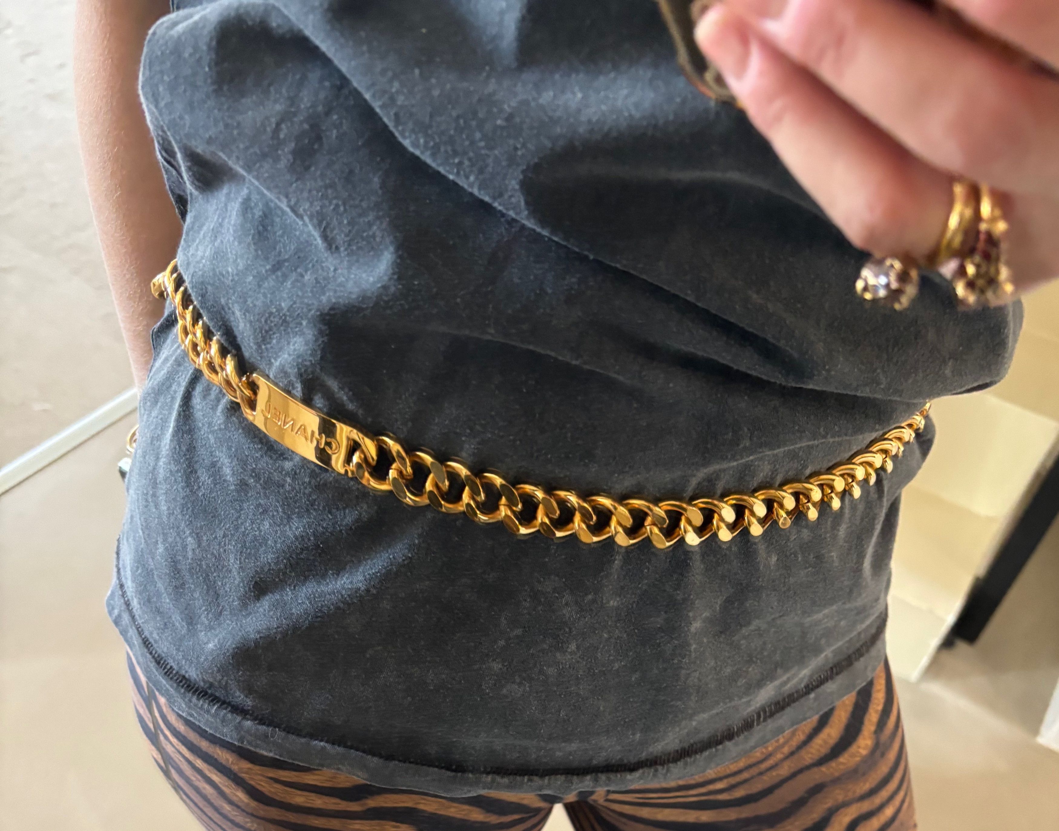Chanel Ceinture Gros Maillons Size ONE SIZE - 10 Thumbnail