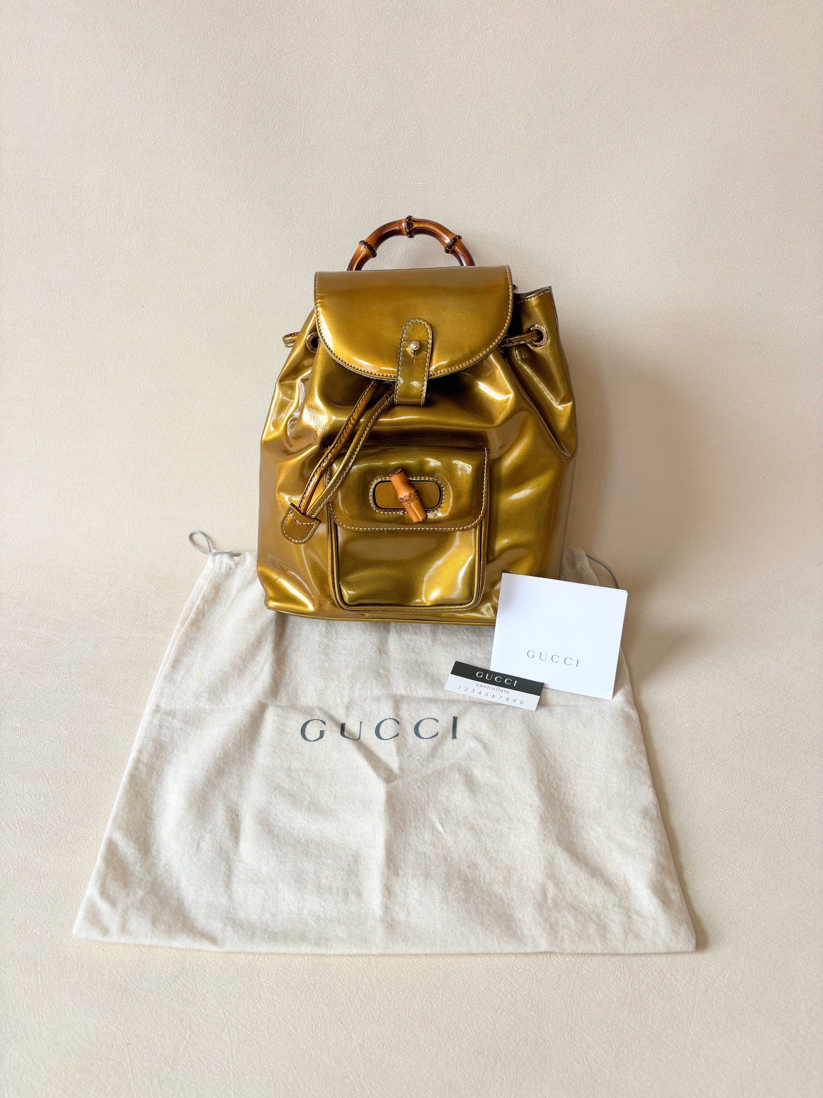 Gucci Sac à dos Bambou Size ONE SIZE - 11 Thumbnail