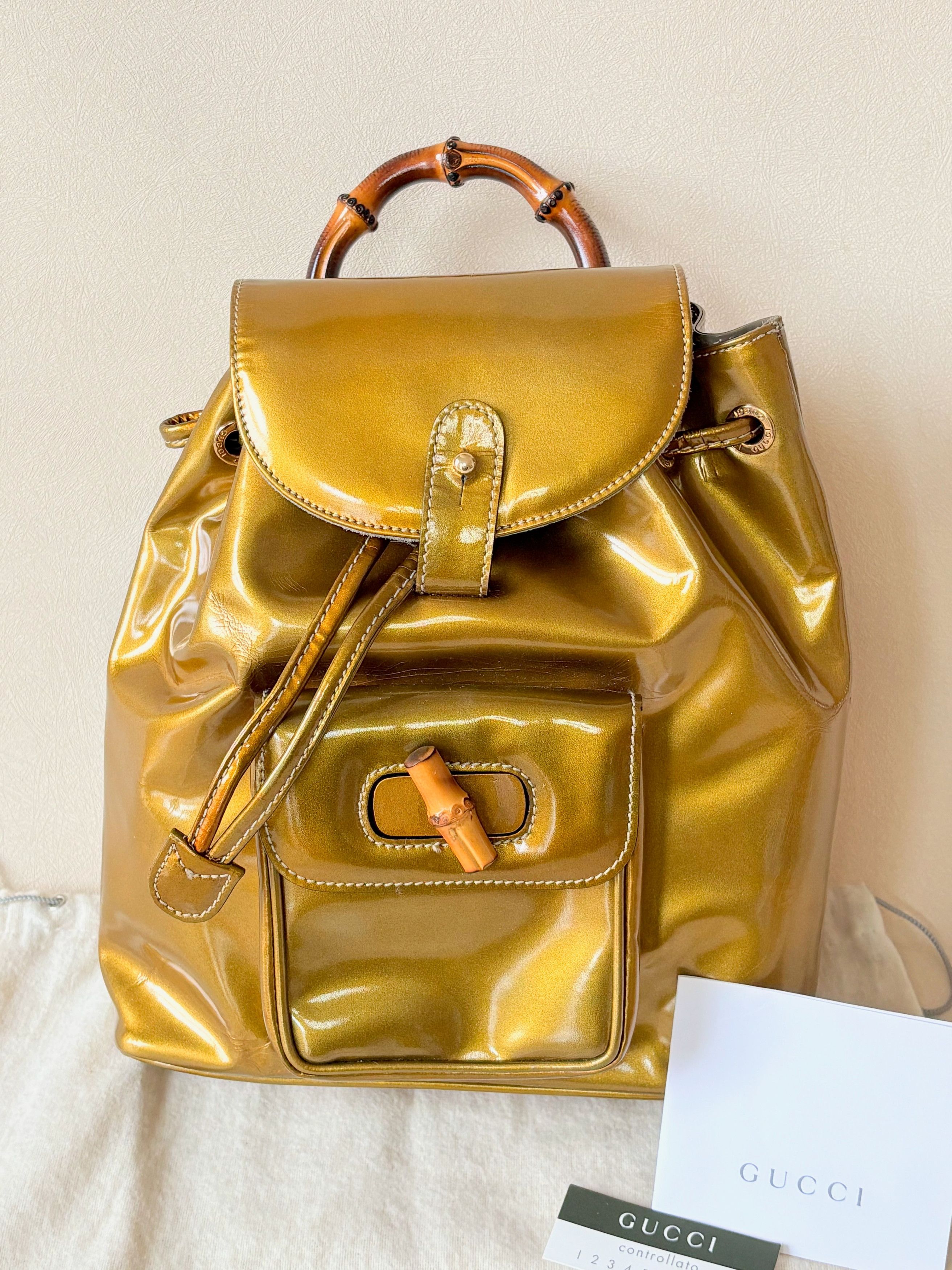 Gucci Sac à dos Bambou Size ONE SIZE - 2 Thumbnail