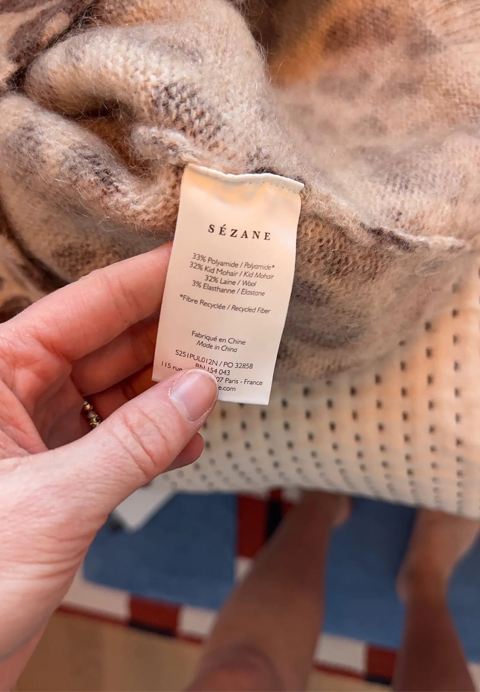 Sezane Sézane Sweater Size S / US 4 / IT 40 - 3 Thumbnail