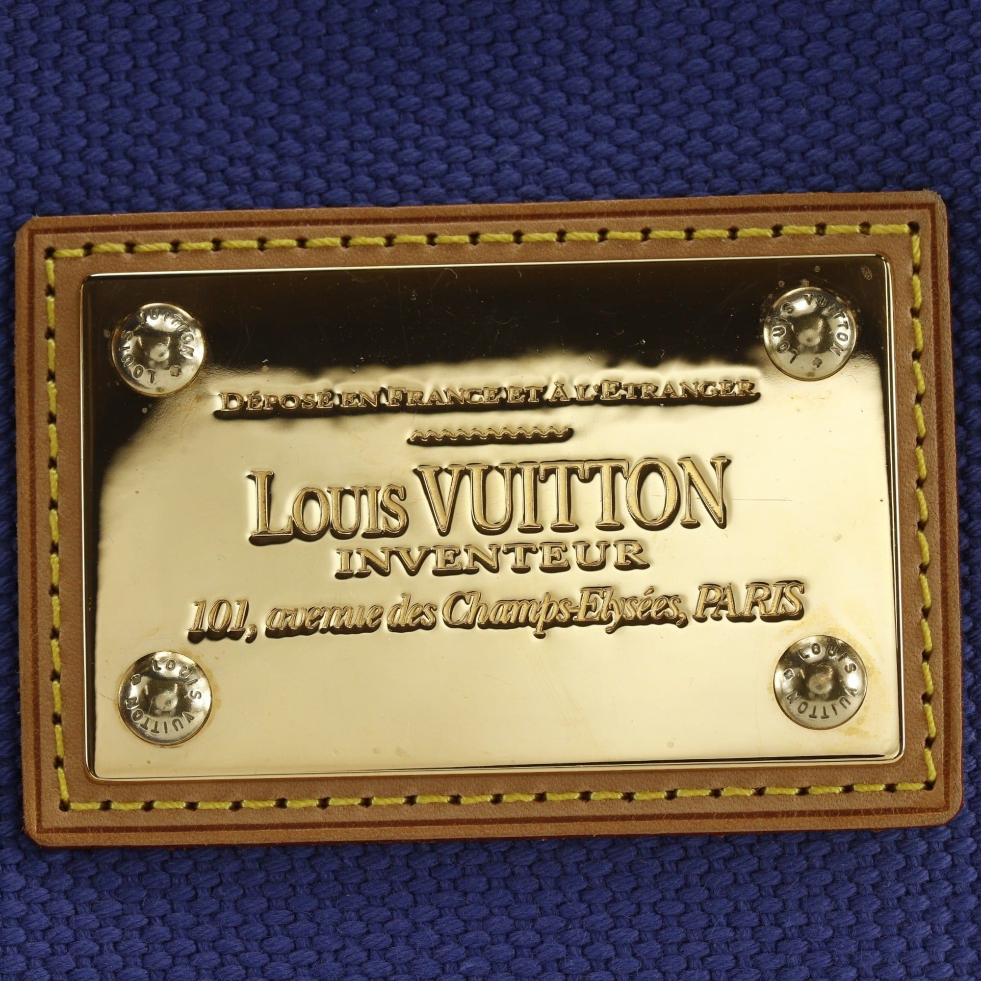 Louis Vuitton Louis Vuitton Cabas PM handbag, Antigua line, M40090 canvas, 2005 model, purple, FL1025, Hippo PM, unisex. Size ONE SIZE - 13 Thumbnail