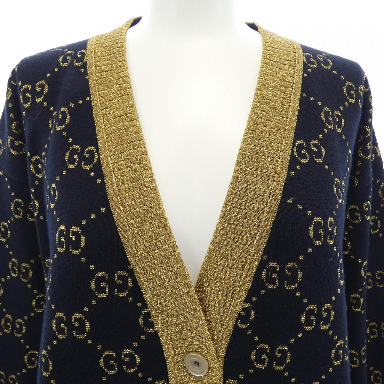 Gucci Gucci Gucci Cardigan Textile Tops 529193-X9W83 DUTY FREE for USA Size ONE SIZE - 6 Thumbnail