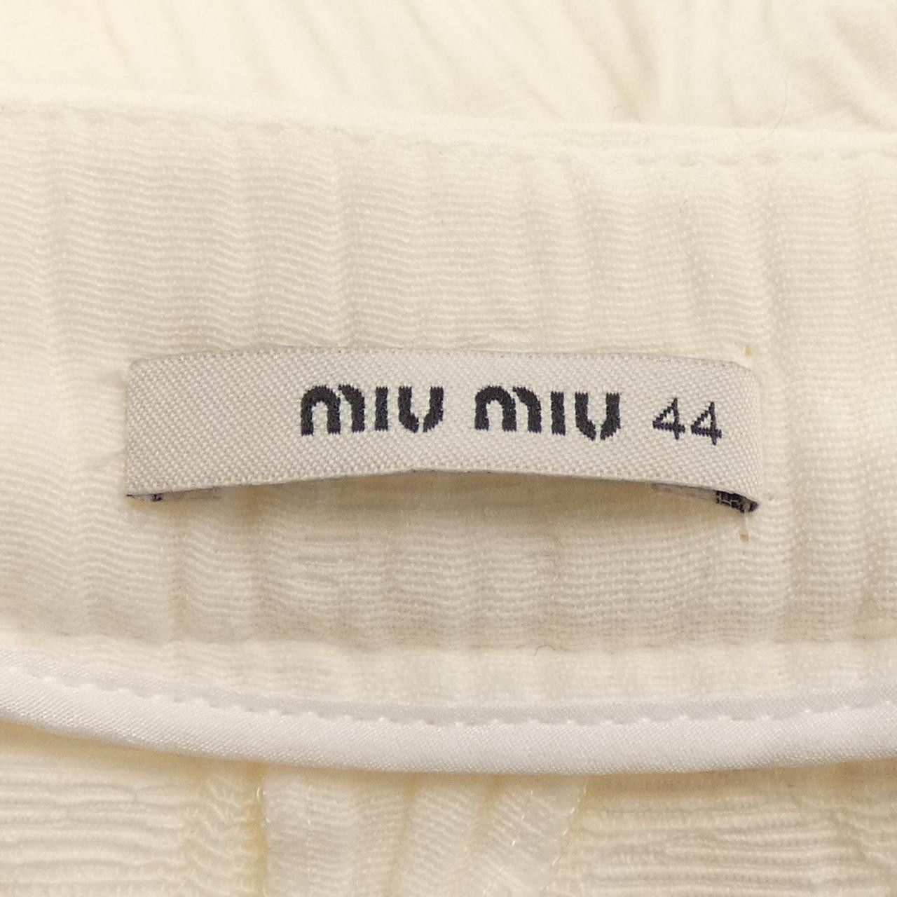 Miu Miu Miu Miu Miu Miu Skirt Textile Skirts MG797 1JRN DUTY FREE for USA Size ONE SIZE - 4 Thumbnail