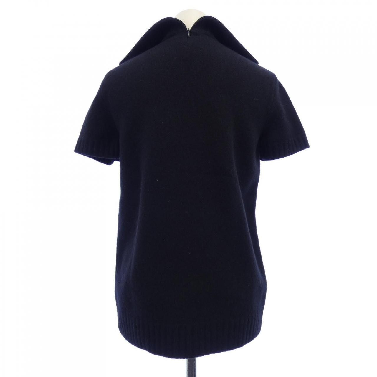 Chanel Chanel Chanel Cashmere Blend Knitwear Textile Tops P31739K00635 DUTY FREE for USA Size ONE SIZE - 2 Thumbnail