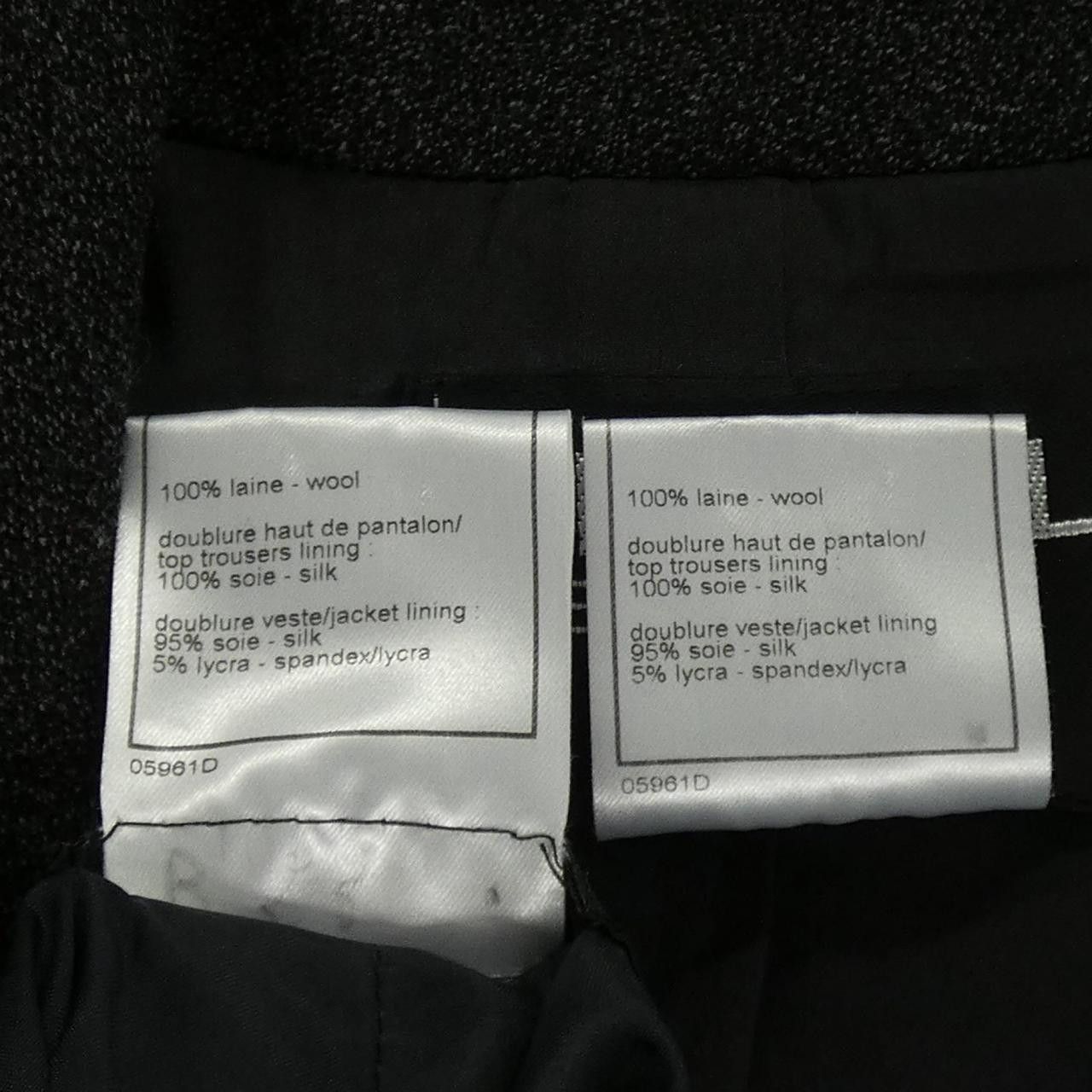 Chanel Chanel Chanel Vintage Fabric Suit Textile Suits P09166V05807 DUTY FREE for USA Size ONE SIZE - 3 Thumbnail
