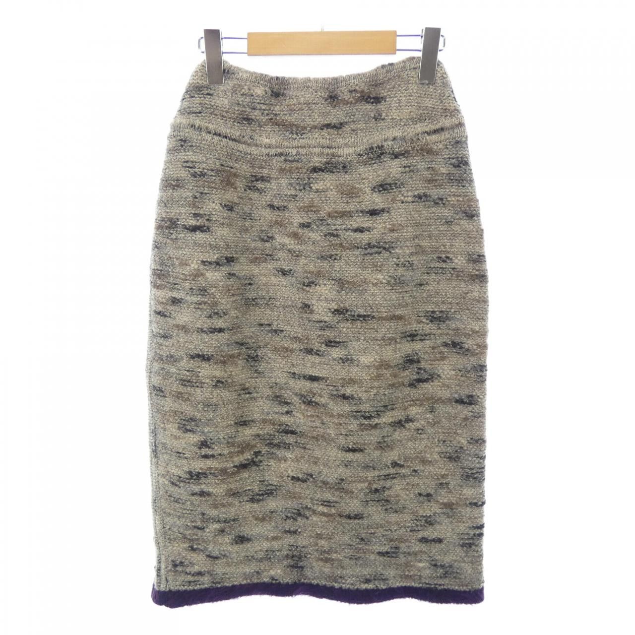 Chanel Chanel Chanel IDENTFICATION Skirt Textile Skirts P13996V00662 DUTY FREE for USA Size ONE SIZE - 2 Thumbnail