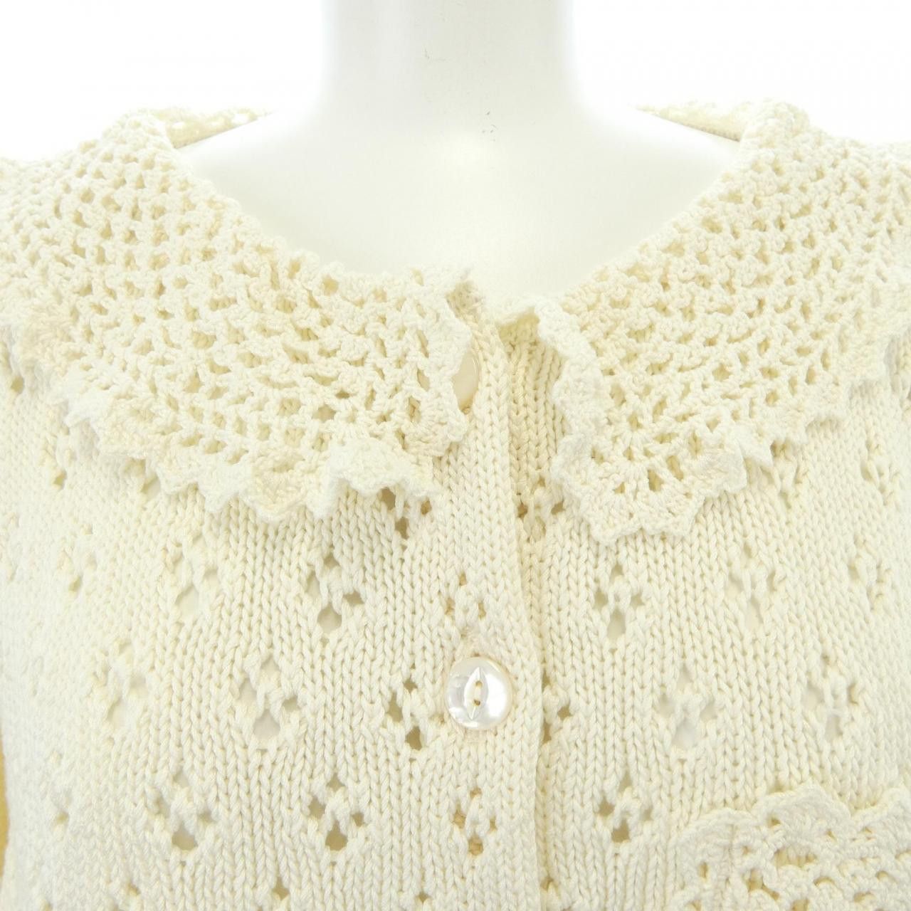 Celine Celine CELINE Cardigan Textile Tops 2AE8S844X DUTY FREE for USA Size ONE SIZE - 5 Thumbnail