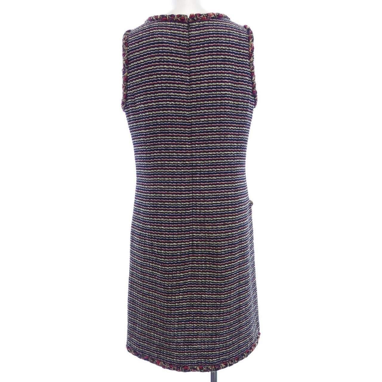 Chanel Chanel Chanel Dress Textile Dresses P40227V28905 DUTY FREE for USA Size ONE SIZE - 2 Thumbnail