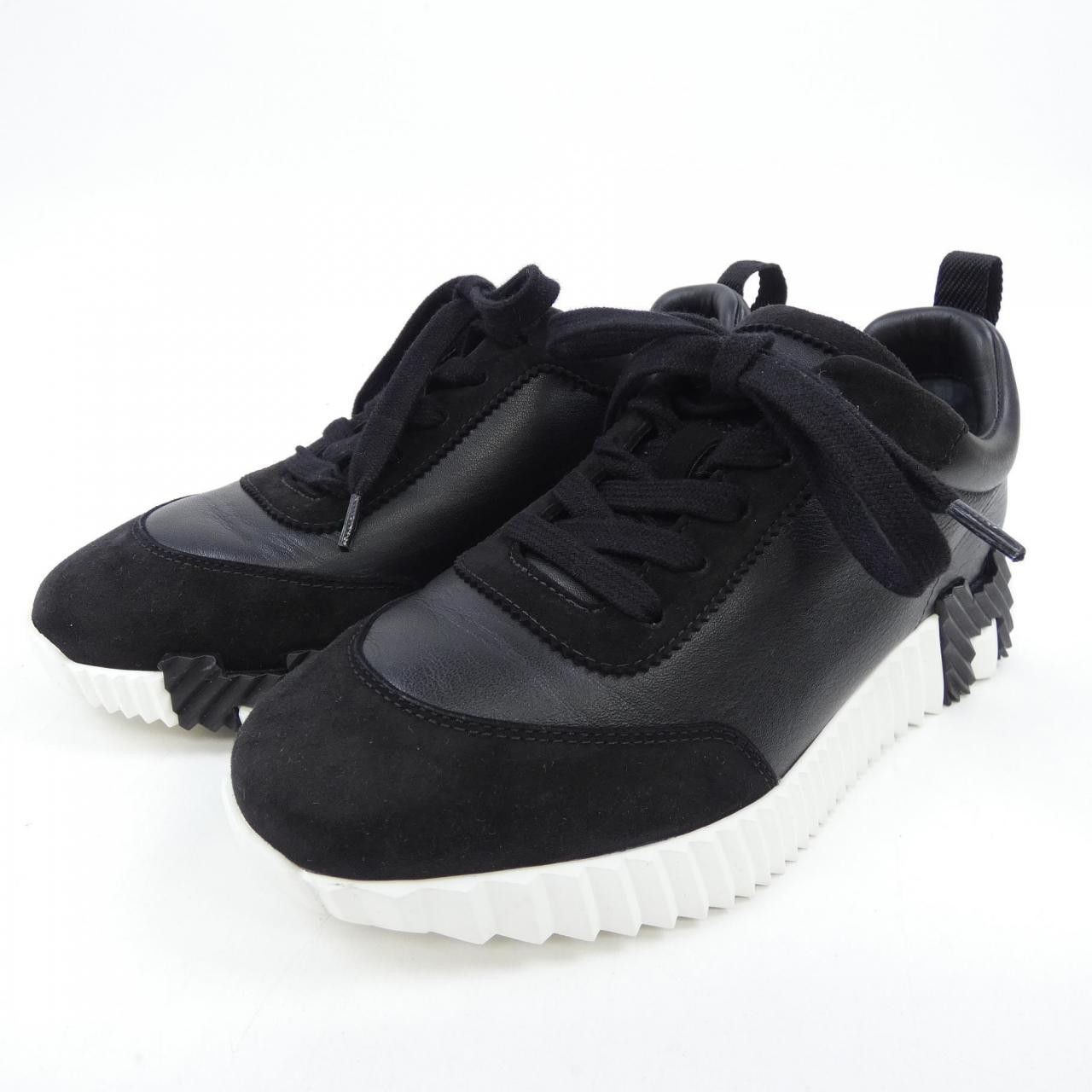 Hermes Hermes Hermes Bouncing Calf Chevre Velours Sneakers Leather Shoes DUTY FREE for USA Size ONE SIZE - 3 Thumbnail