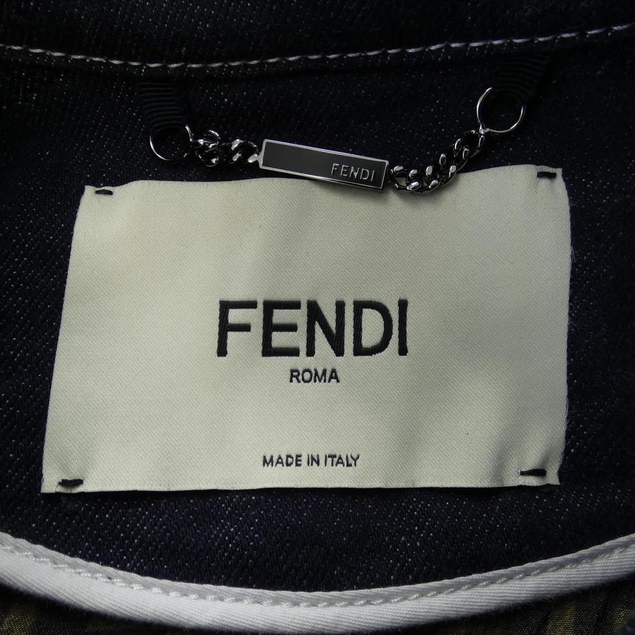 Fendi Fendi Fendi Jacket Textile Outerwear FLF541 A5VI DUTY FREE for USA Size ONE SIZE - 5 Thumbnail