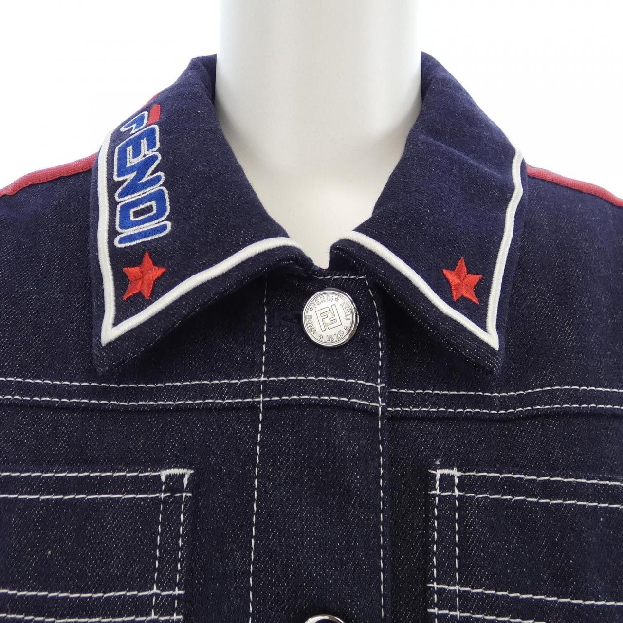 Fendi Fendi Fendi Jacket Textile Outerwear FLF541 A5VI DUTY FREE for USA Size ONE SIZE - 6 Thumbnail