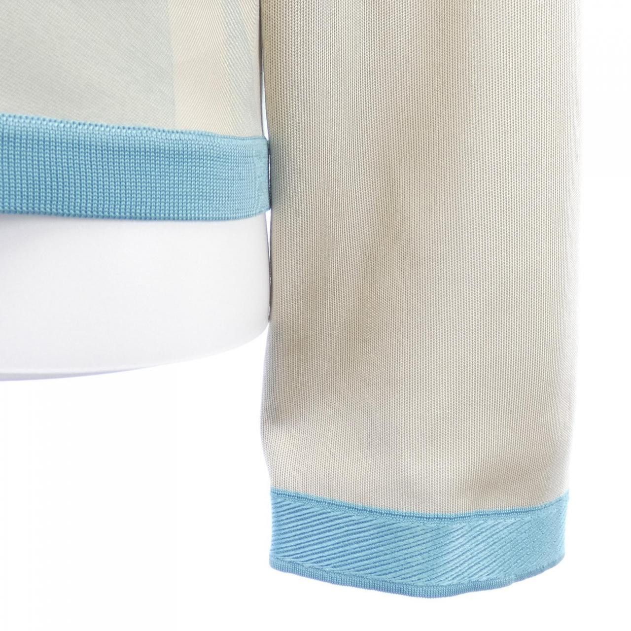 Hermes Hermes Hermes PARURE DE GARA Silk Cardigan34 Textile Tops DUTY FREE for USA Size ONE SIZE - 6 Thumbnail