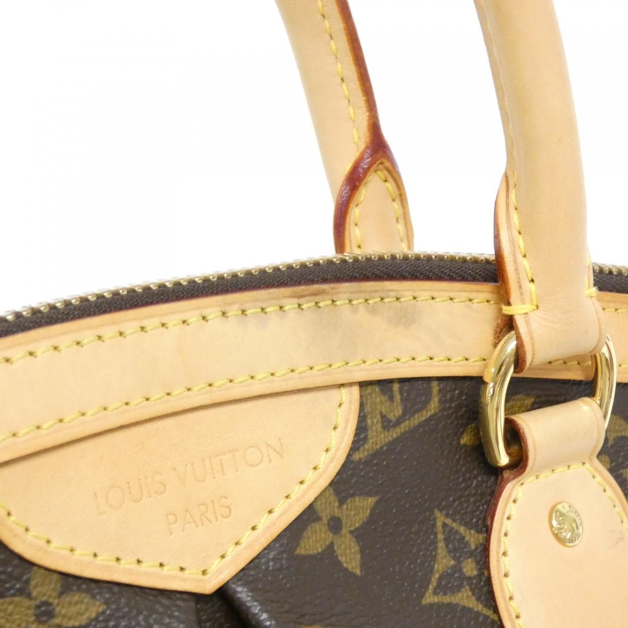 Louis Vuitton Louis Vuitton Louis Vuitton Tivoli Monogram Bag Textile Handbag M40143 DUTY FREE for USA Size ONE SIZE - 4 Thumbnail