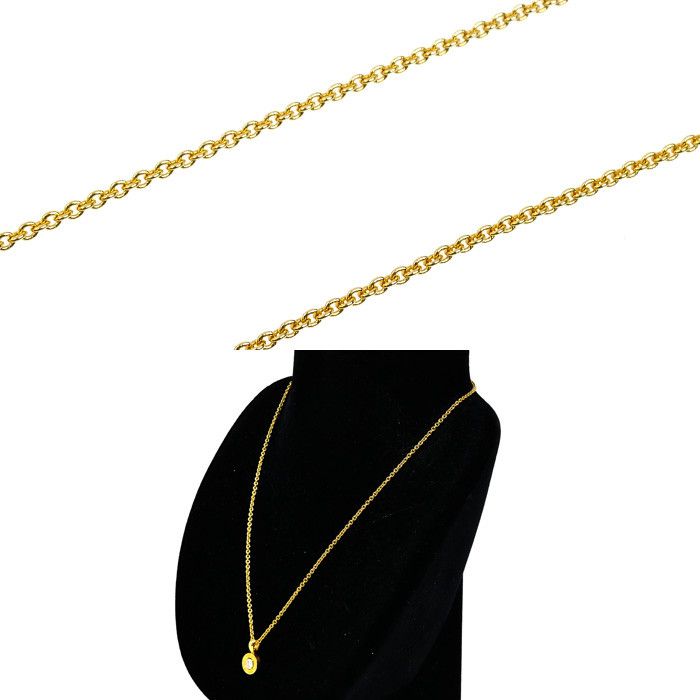 Bvlgari Bvlgari Bvlgari Bvlgari Au750 Diamond Necklace Precious Metal Necklace DUTY FREE for USA Size ONE SIZE - 4 Thumbnail