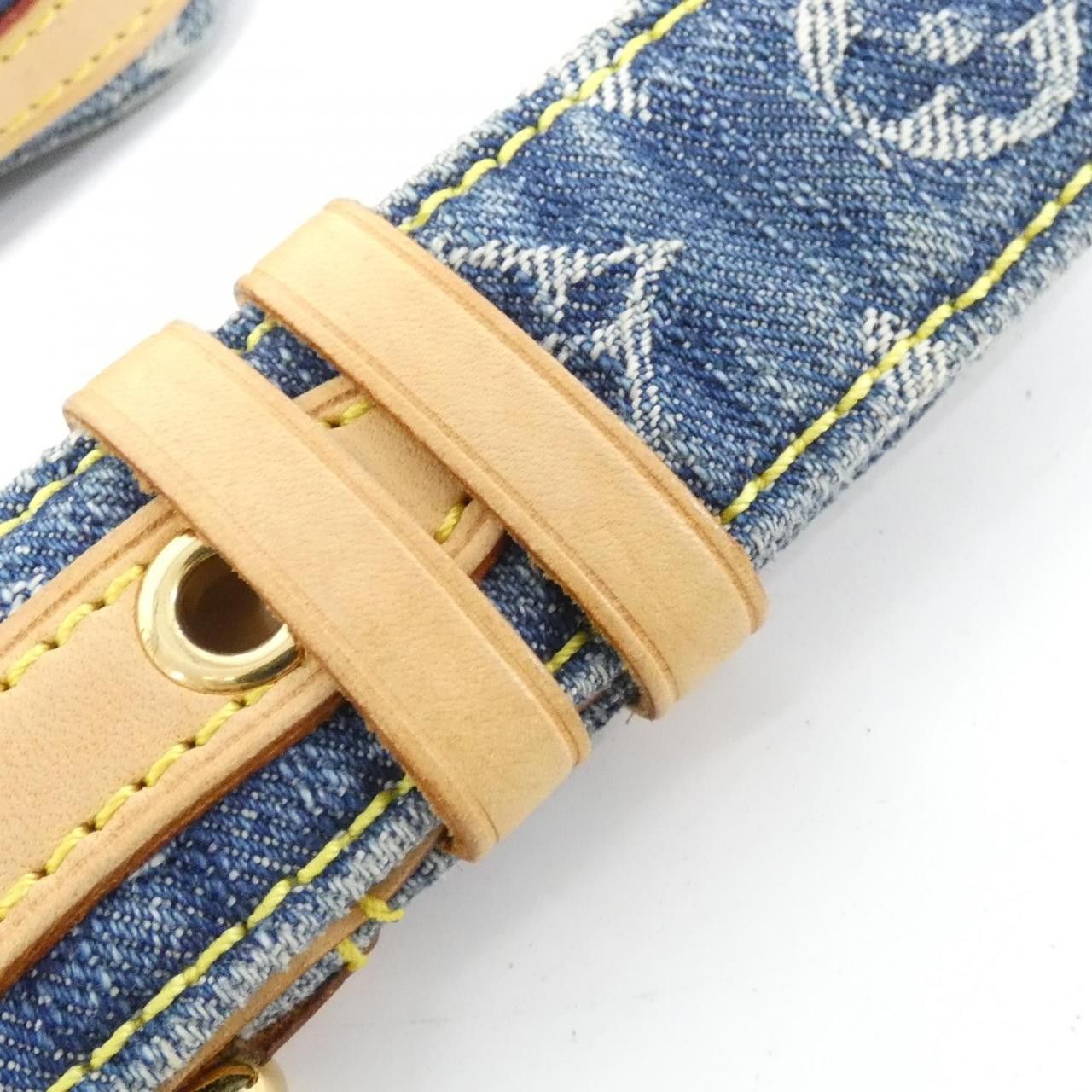 Louis Vuitton Louis Vuitton Louis Vuitton Monogram Denim bumbag Textile Shoulder Bag M95347 DUTY FREE for USA Size ONE SIZE - 6 Thumbnail