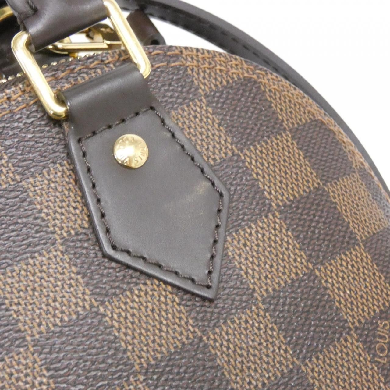 Louis Vuitton Louis Vuitton Louis Vuitton Alma BB Damier Bag Textile Handbag N41221 DUTY FREE for USA Size ONE SIZE - 4 Thumbnail