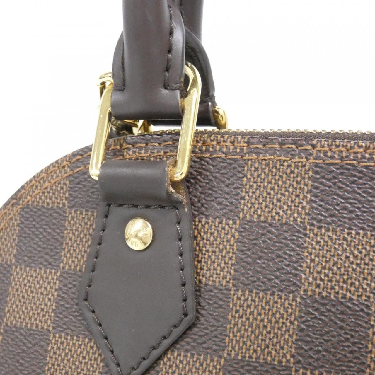 Louis Vuitton Louis Vuitton Louis Vuitton Alma BB Damier Bag Textile Handbag N41221 DUTY FREE for USA Size ONE SIZE - 6 Thumbnail