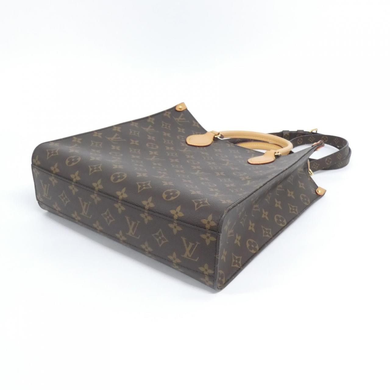Louis Vuitton Louis Vuitton Louis Vuitton Sac Plat Monogram Tote Bag Textile Tote Bag M45848 DUTY FREE for USA Size ONE SIZE - 2 Thumbnail