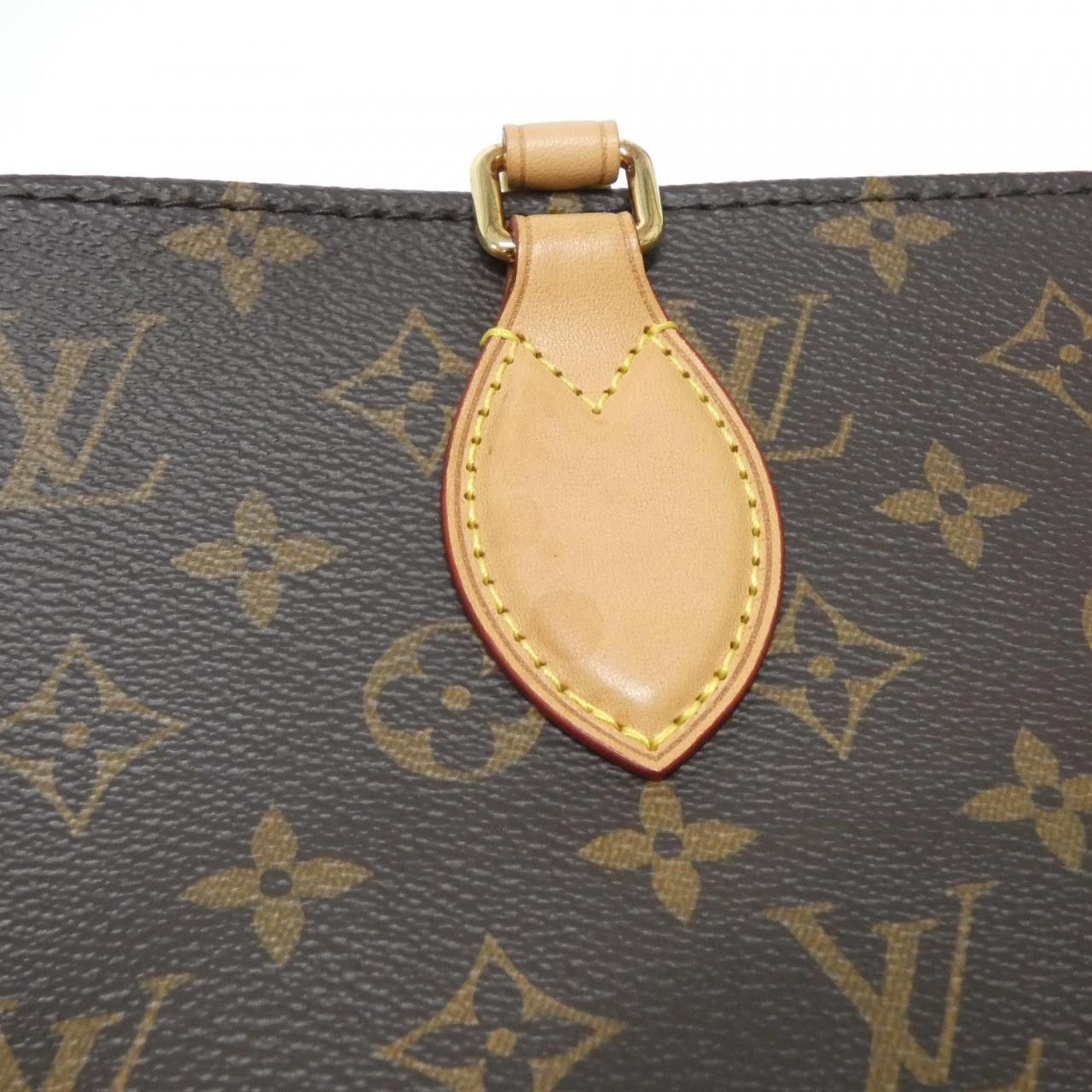 Louis Vuitton Louis Vuitton Louis Vuitton Sac Plat Monogram Tote Bag Textile Tote Bag M45848 DUTY FREE for USA Size ONE SIZE - 3 Thumbnail