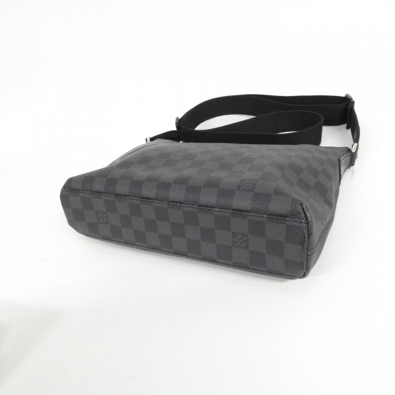 Louis Vuitton Louis Vuitton Louis Vuitton Mick Damier Graphite Shoulder Bag Textile Shoulder Bag N41211 DUTY FREE for USA Size ONE SIZE - 3 Thumbnail