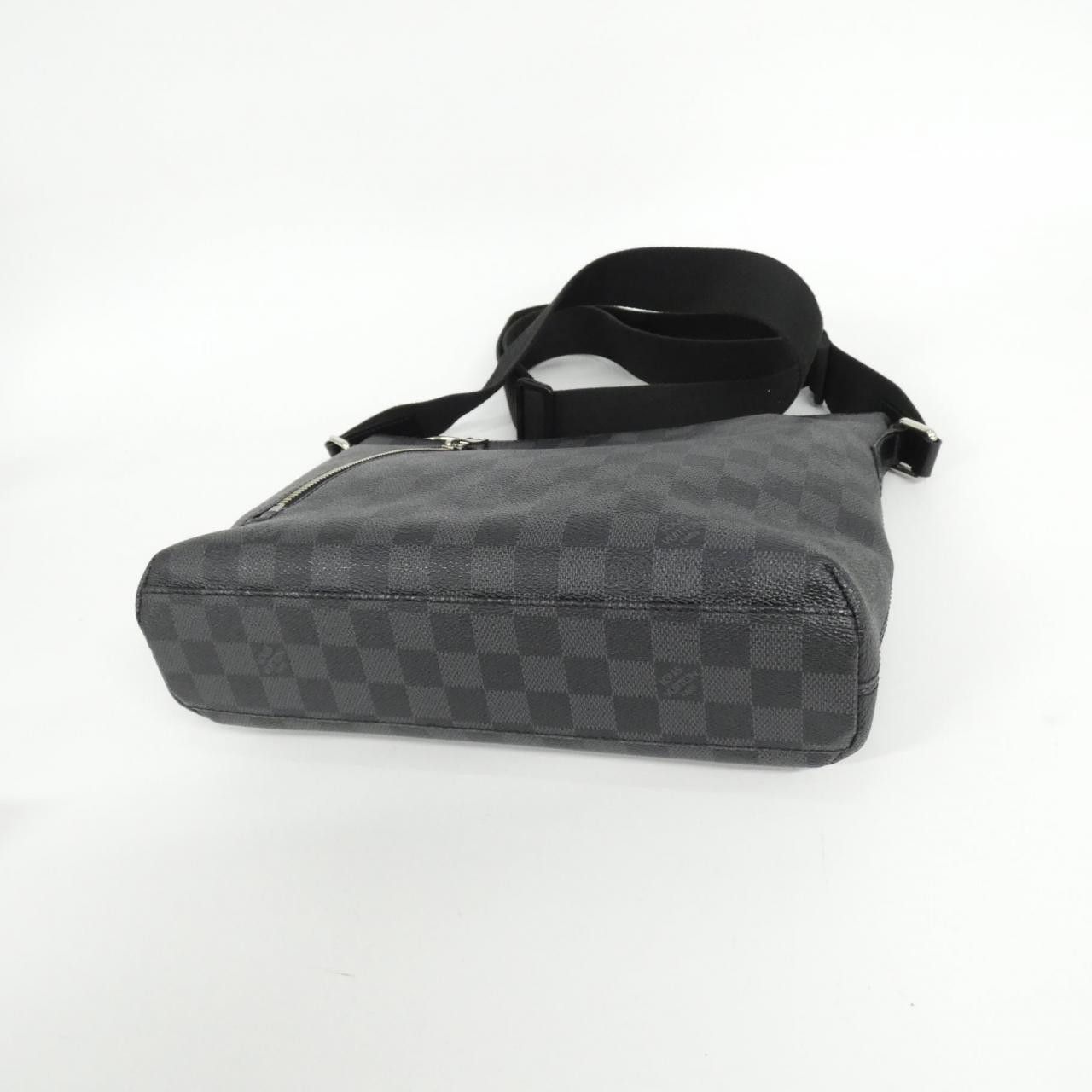 Louis Vuitton Louis Vuitton Louis Vuitton Mick Damier Graphite Shoulder Bag Textile Shoulder Bag N41211 DUTY FREE for USA Size ONE SIZE - 3 Thumbnail