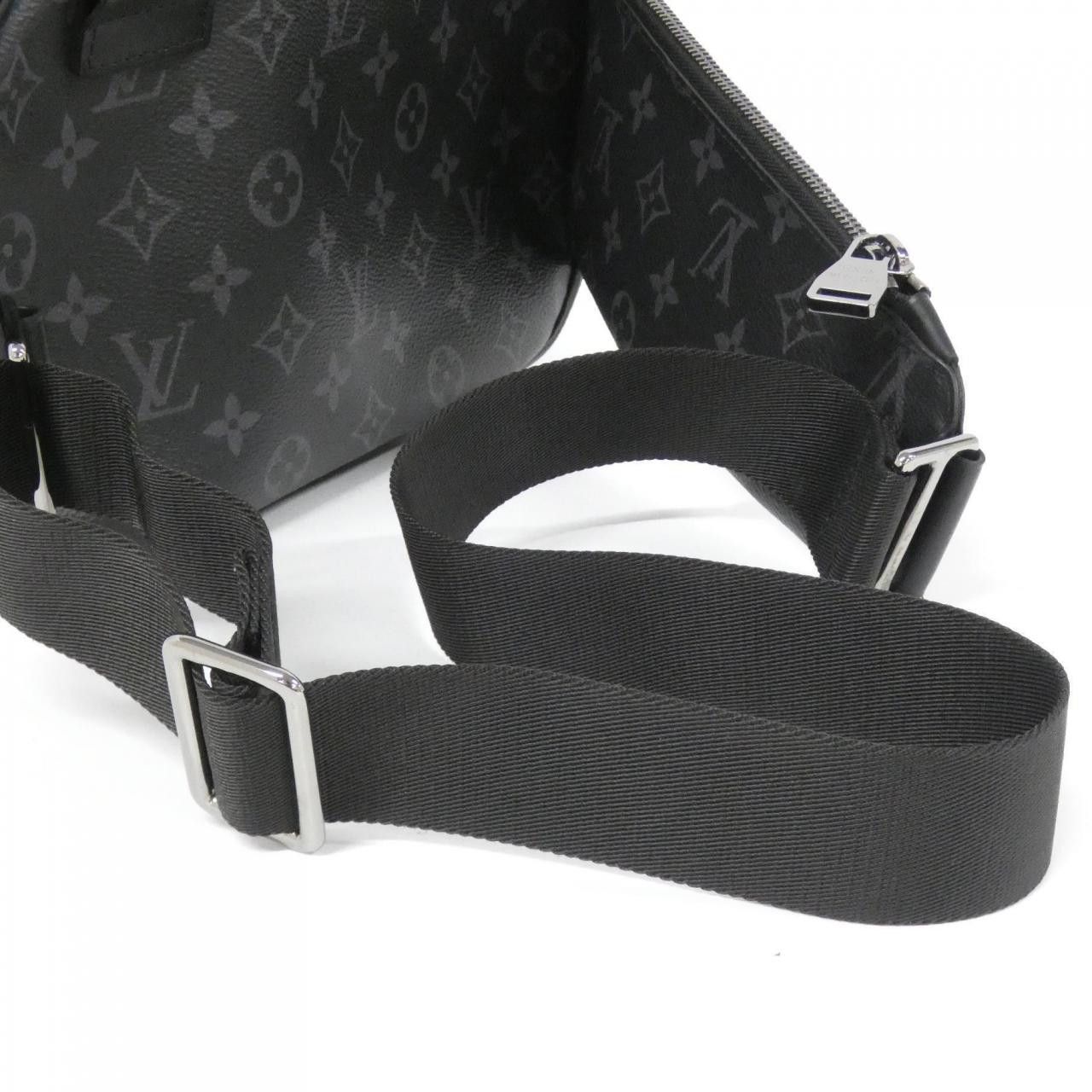 Louis Vuitton Louis Vuitton Louis Vuitton Monogram Eclipse Bum Bag Textile Belt Bag M42906 DUTY FREE for USA Size ONE SIZE - 9 Thumbnail