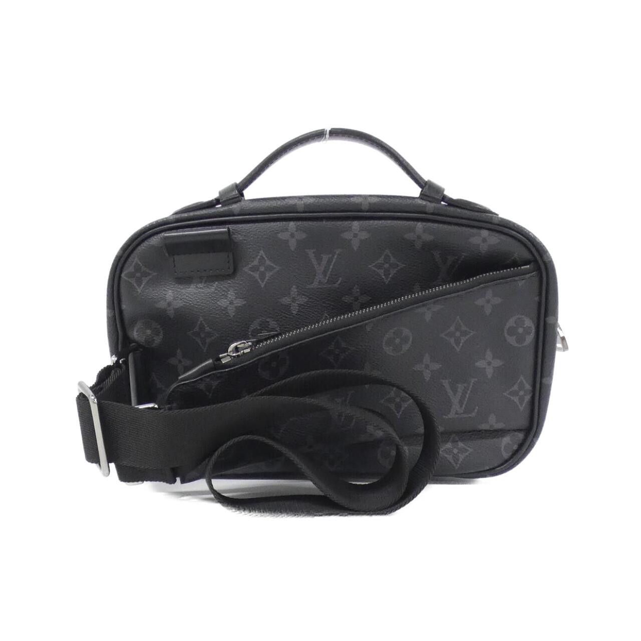 Louis Vuitton Louis Vuitton Louis Vuitton Monogram Eclipse Bum Bag Textile Belt Bag M42906 DUTY FREE for USA Size ONE SIZE - 2 Thumbnail