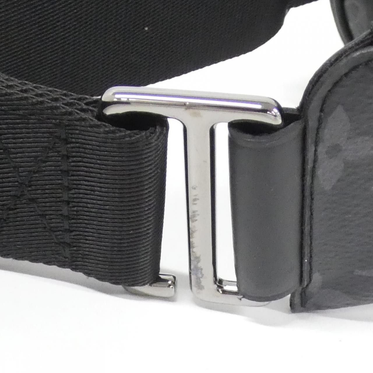 Louis Vuitton Louis Vuitton Louis Vuitton Monogram Eclipse Bum Bag Textile Belt Bag M42906 DUTY FREE for USA Size ONE SIZE - 8 Thumbnail