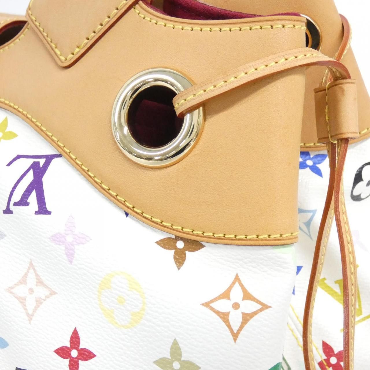Louis Vuitton Louis Vuitton Louis Vuitton Multicolore Ursula Coated Canvas Shoulder Bag Textile Shoulder Bag M40123 DUTY FREE for USA Size ONE SIZE - 7 Thumbnail