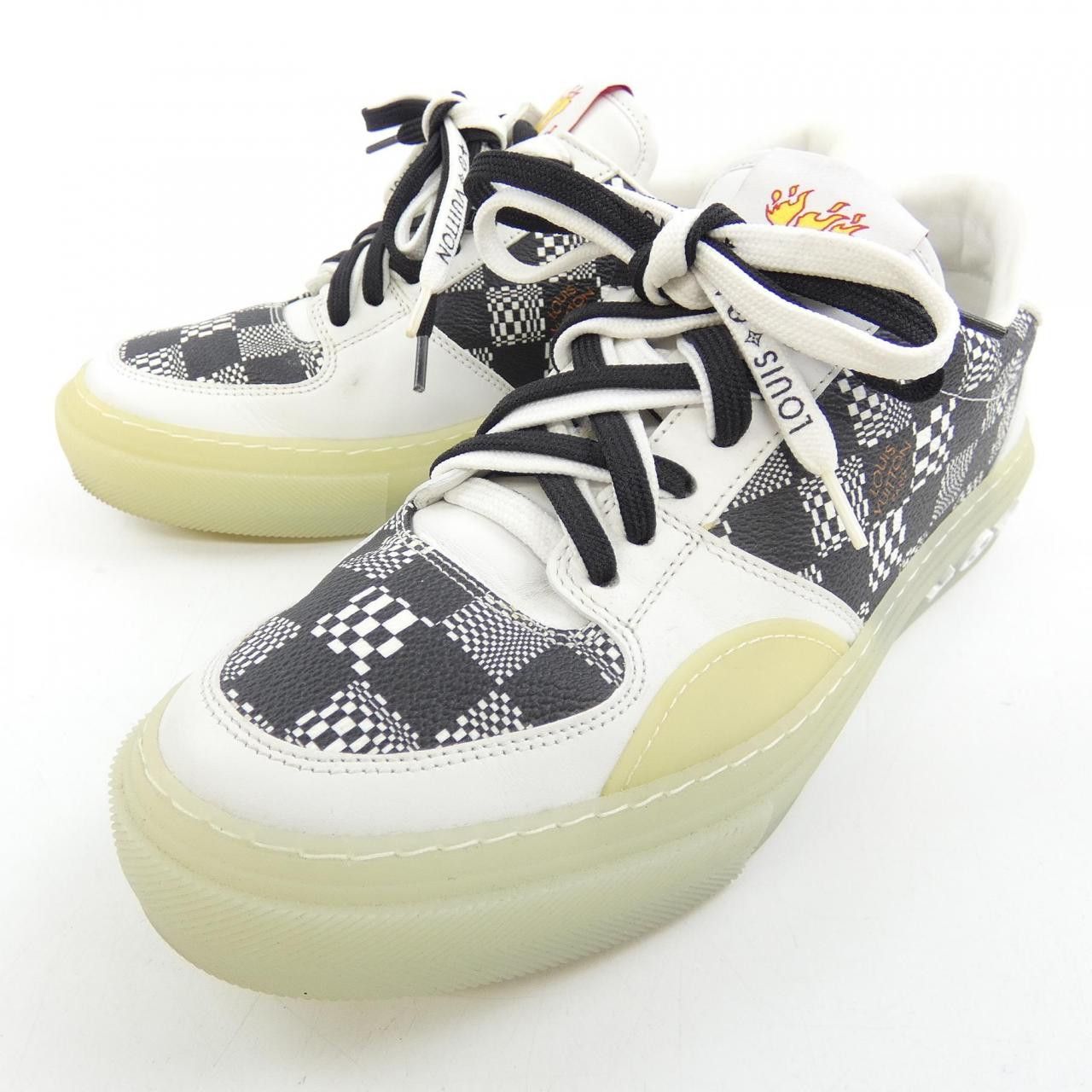 Louis Vuitton Louis Vuitton Louis Vuitton Sneakers Leather Shoes DUTY FREE for USA Size ONE SIZE - 3 Thumbnail