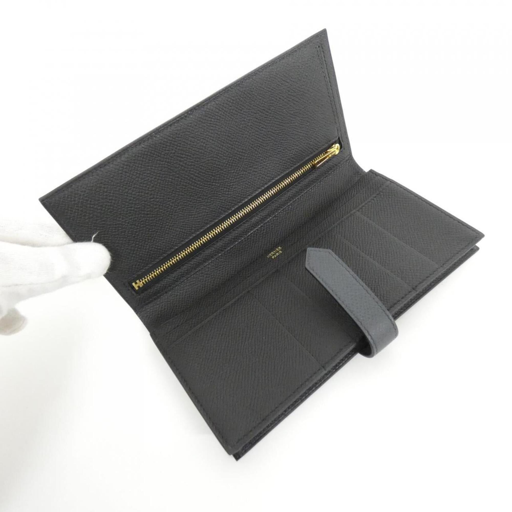 Hermes Hermes Bearn Soufflé Verso Wallet Size ONE SIZE - 4 Thumbnail
