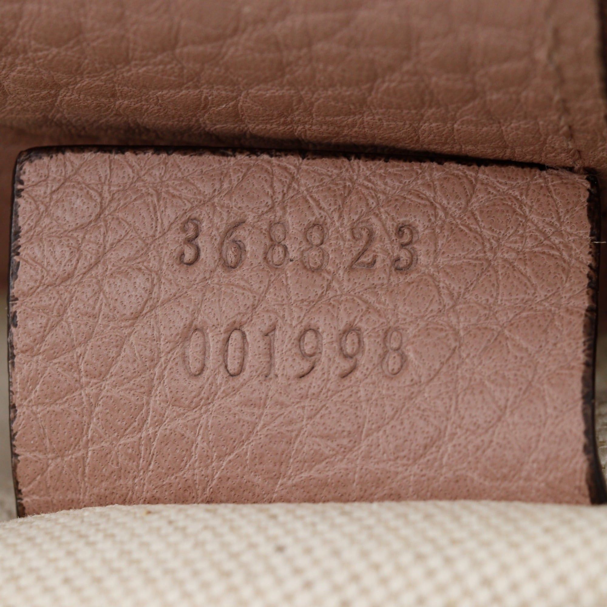 Gucci Gucci Bamboo Mini Shopper Handbag/Shoulder Bag (368823) - Calfskin, Pink Women's Size ONE SIZE - 13 Thumbnail