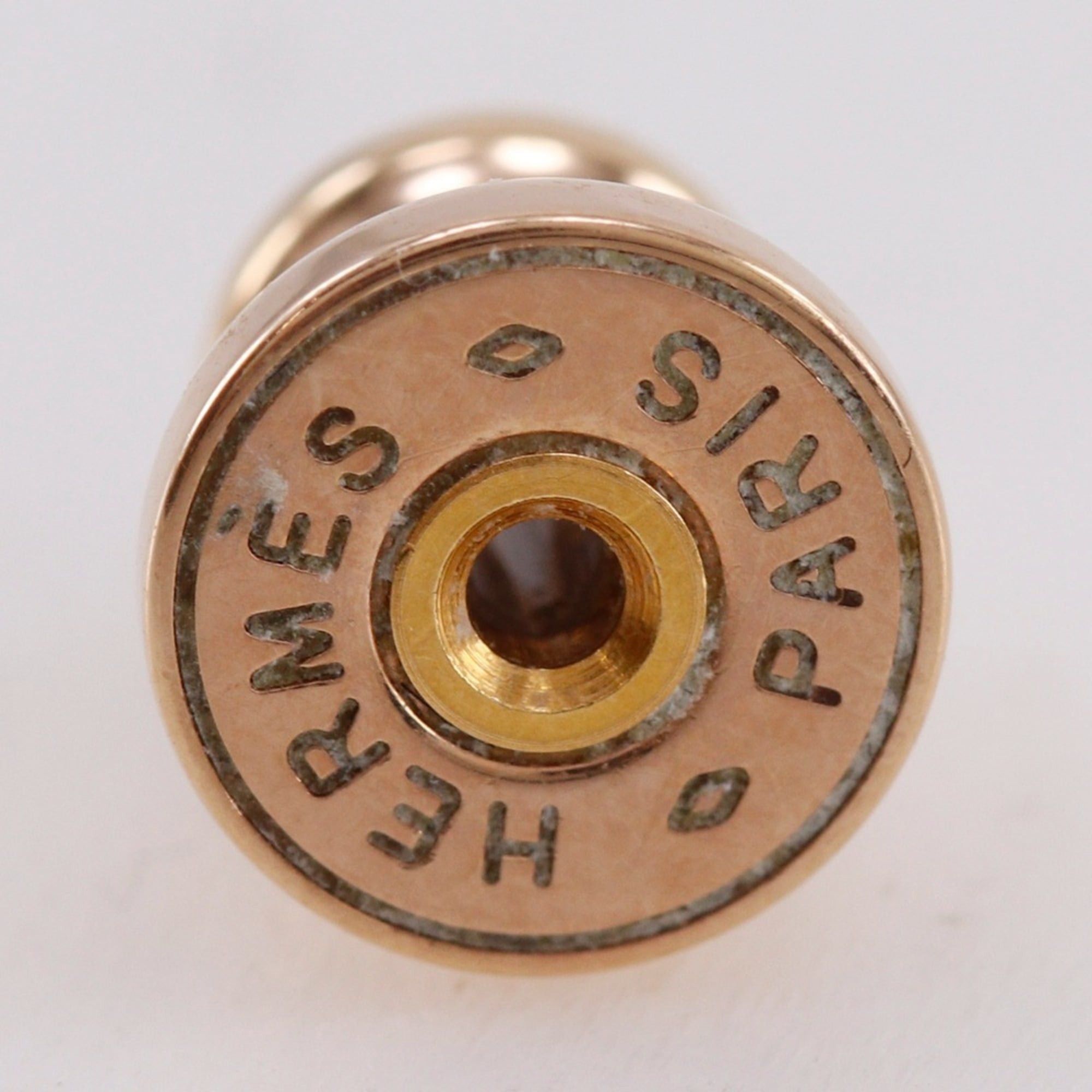 Hermes Hermes Pop Ash Mini Earrings, H-shaped, Lacquer x Rose Gold Plated, Marron Glacé, Made in France, Greige, Approx. 2g, Women's. Size ONE SIZE - 6 Thumbnail