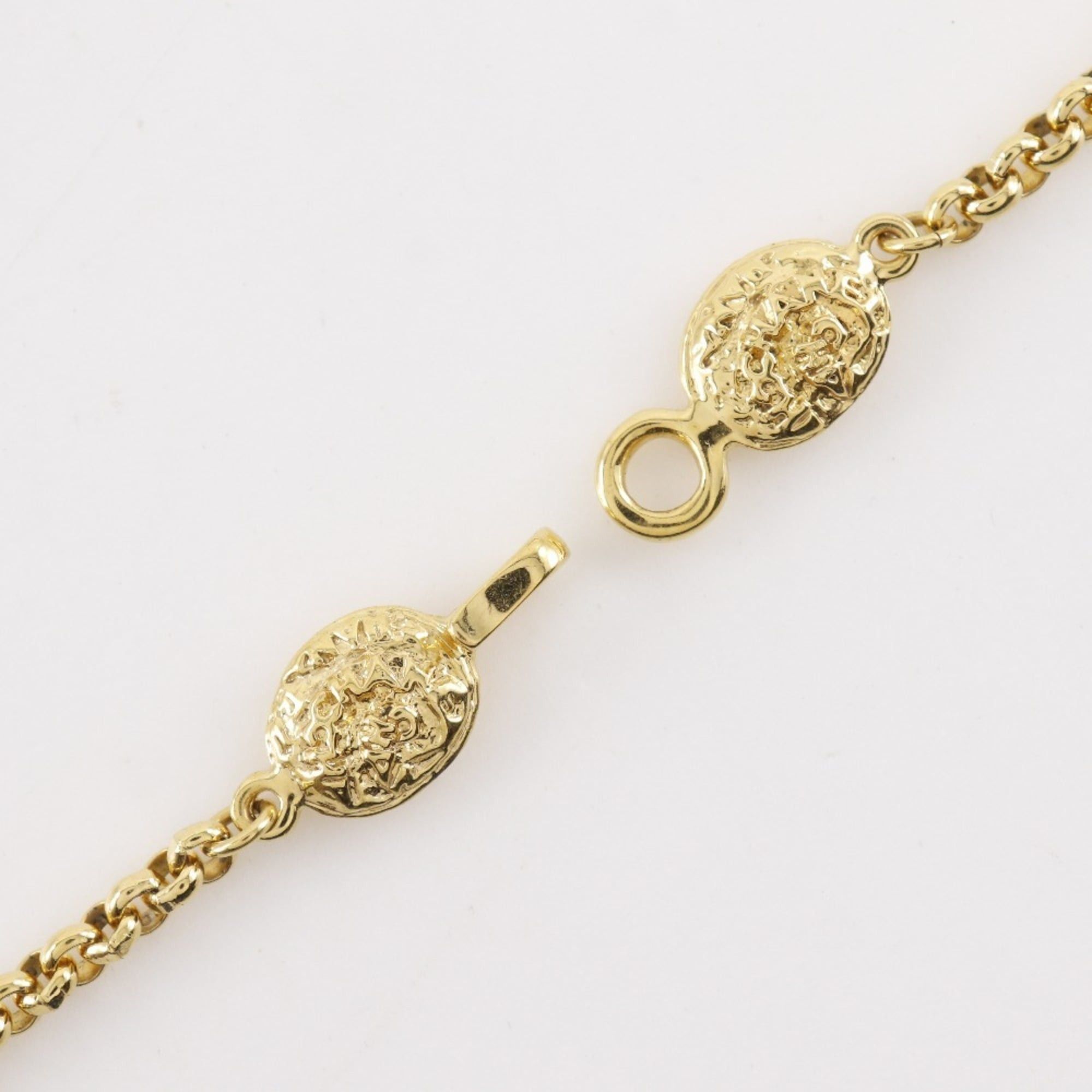 Chanel Chanel Coco Mark Necklace, Vintage, Gold Plated, 1995, 95A, Approx. 83.3g, Women's. Size ONE SIZE - 6 Thumbnail