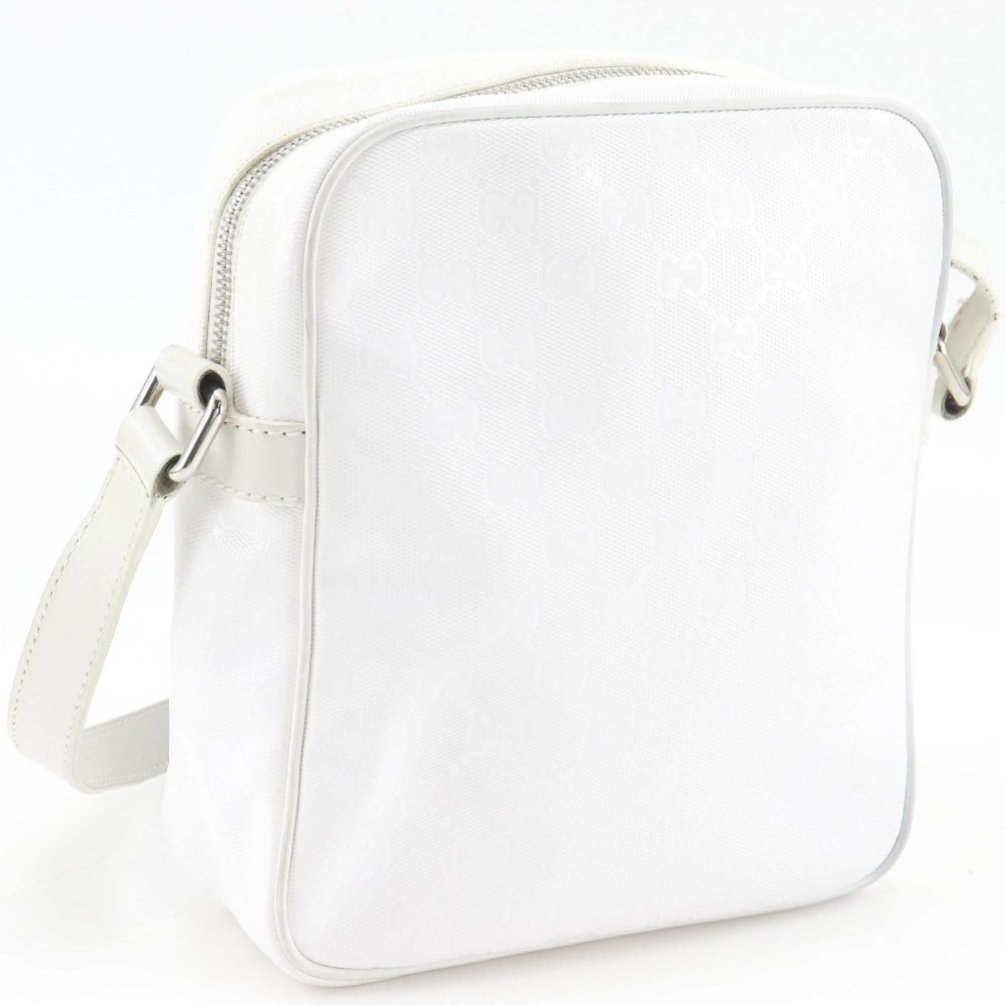 Gucci Gucci GG Imprime Shoulder Bag 233268 PVC White implementation Unisex Size ONE SIZE - 3 Thumbnail