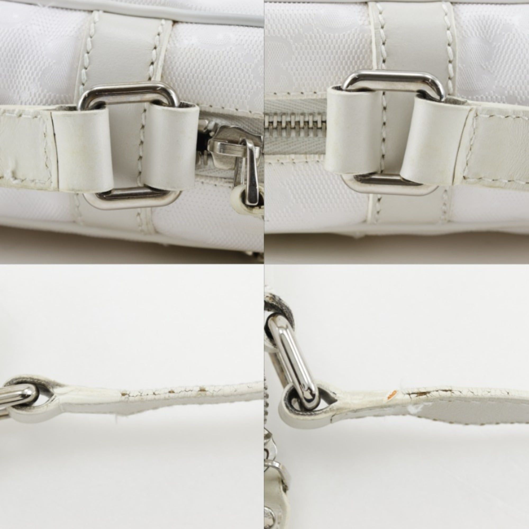 Gucci Gucci GG Imprime Shoulder Bag 233268 PVC White implementation Unisex Size ONE SIZE - 13 Thumbnail