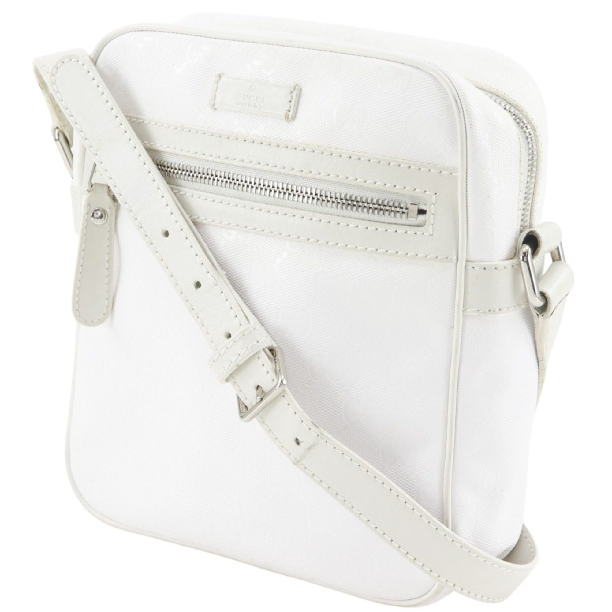 Gucci Gucci GG Imprime Shoulder Bag 233268 PVC White implementation Unisex Size ONE SIZE - 2 Thumbnail