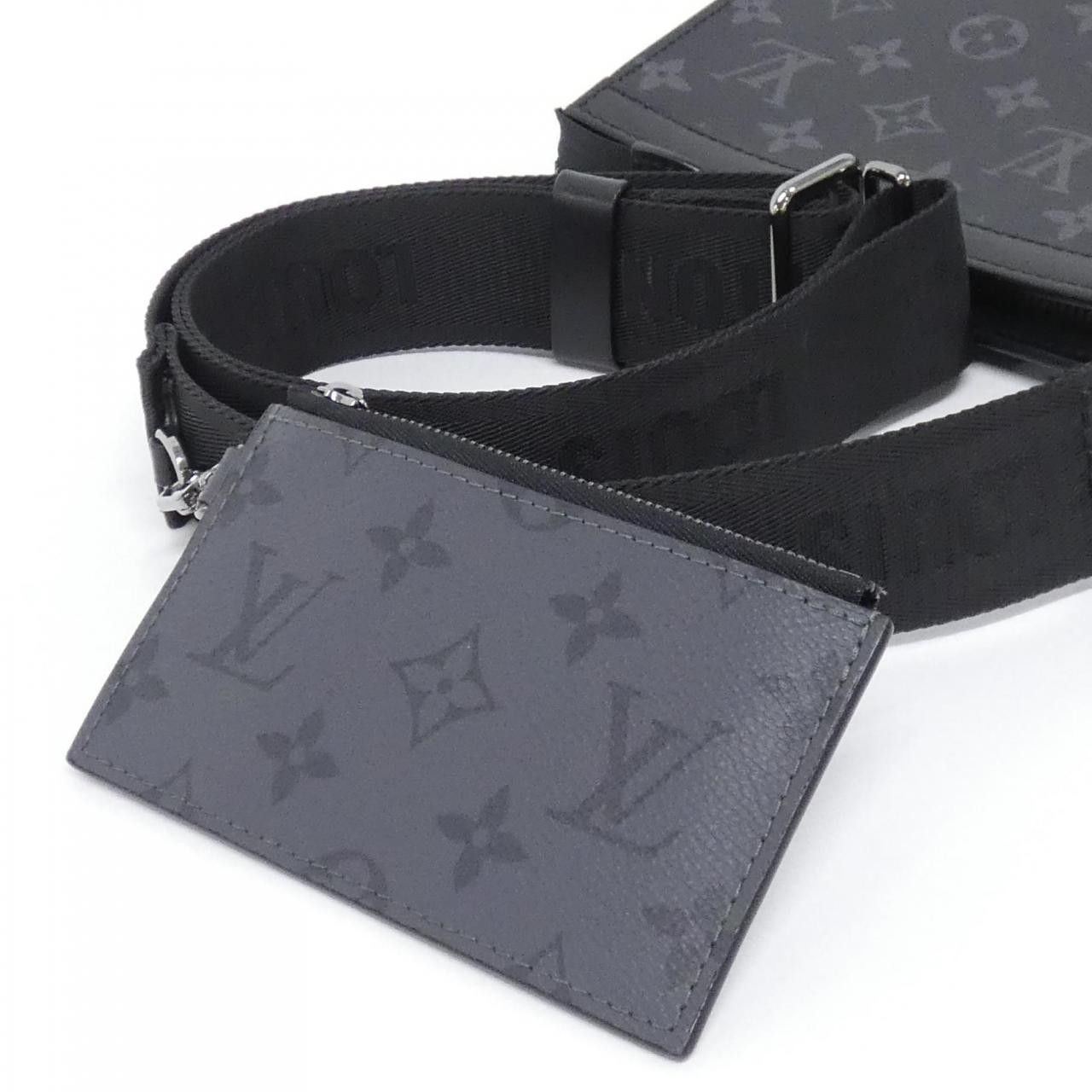 Louis Vuitton Louis Vuitton Louis Vuitton Monogram Eclipse Reverse Gaston Wearable Wallet Shoulder Bag Textile Shoulder Bag M81124 DUTY FREE for USA Size ONE SIZE - 5 Thumbnail