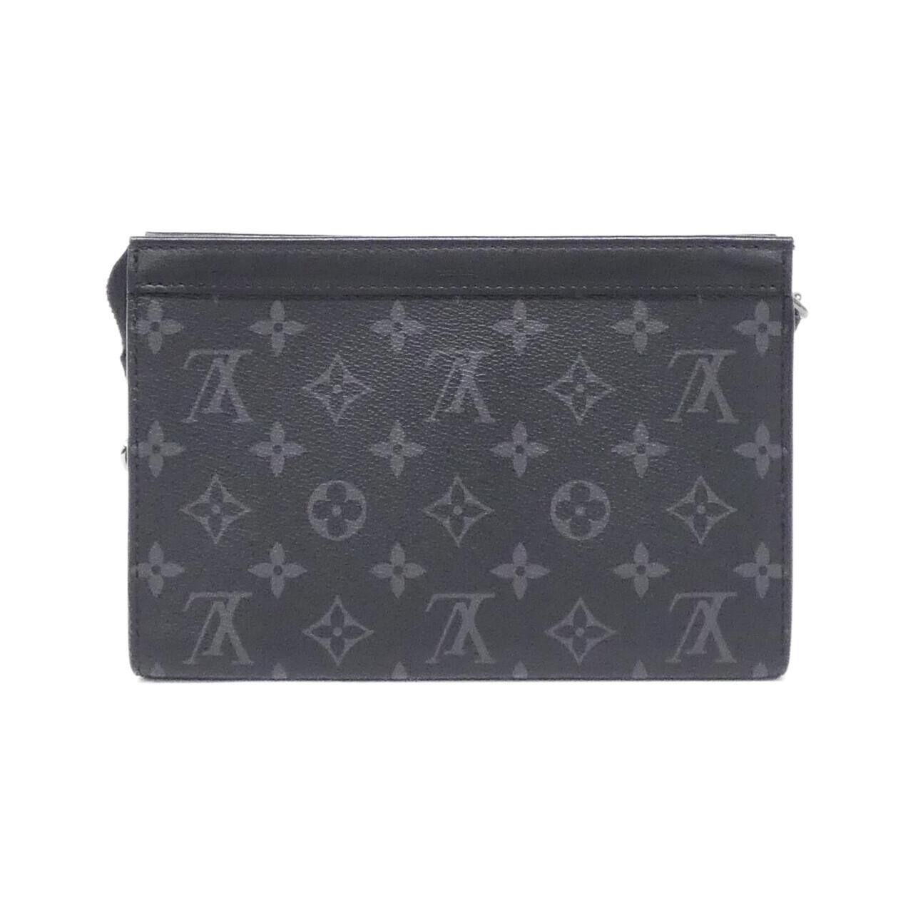 Louis Vuitton Louis Vuitton Louis Vuitton Monogram Eclipse Reverse Gaston Wearable Wallet Shoulder Bag Textile Shoulder Bag M81124 DUTY FREE for USA Size ONE SIZE - 2 Thumbnail