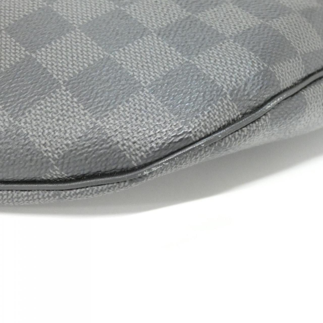 Louis Vuitton Louis Vuitton Louis Vuitton Discovery Damier Graphite bumbag Textile Shoulder Bag N40187 DUTY FREE for USA Size ONE SIZE - 3 Thumbnail