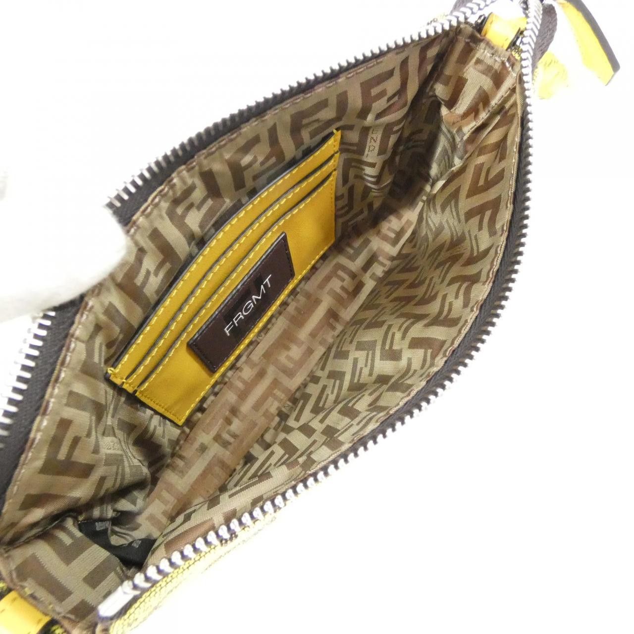 Fendi Fendi Fendi Baguette Canvas Shoulder Bag Textile Shoulder Bag 8BS073AR20 DUTY FREE for USA Size ONE SIZE - 7 Thumbnail